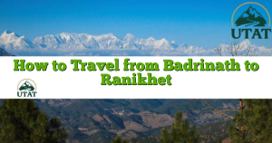 How to Travel from Badrinath to Ranikhet